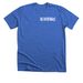 Drive Less, Ride More, a Heather True Royal Premium Unisex Tee