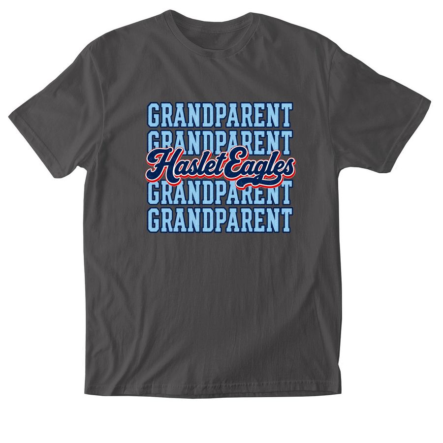 Eagles Grandparent, a Charcoal Softstyle Cotton Tee