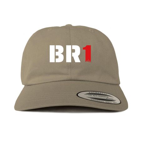 BR1 Hats, a Khaki Printed Classic Baseball Cap