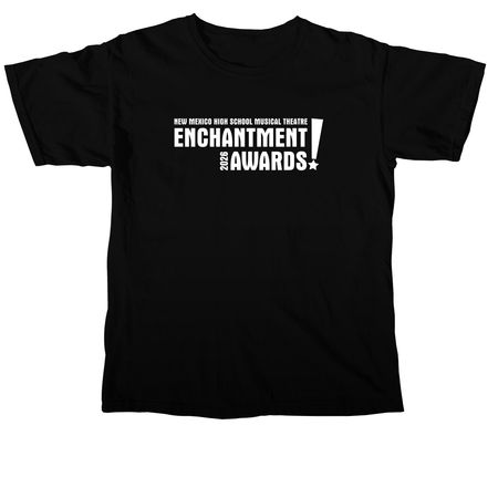 2026 Enchantment Awards: White Logo Wear, a Black Comfort Colors Unisex Tee