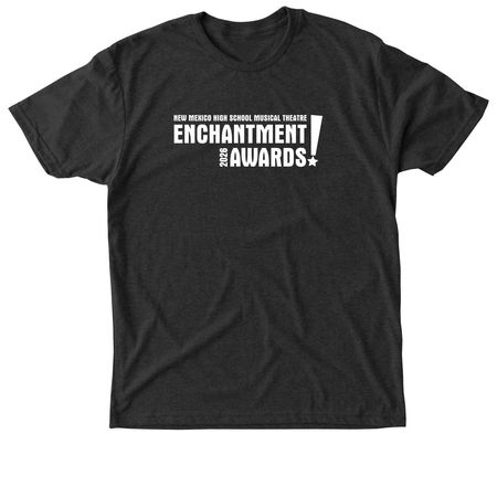 2026 Enchantment Awards: White Logo Wear, a Vintage Black Triblend Unisex Tee