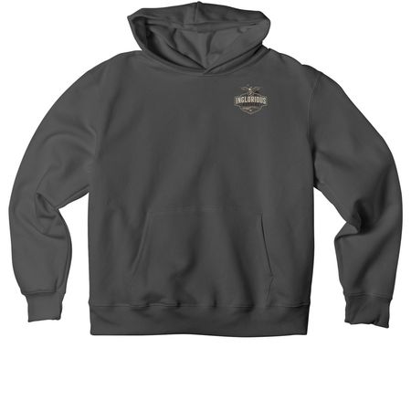 F you Dennis, a Asphalt Premium Heavyweight Pullover Hoodie
