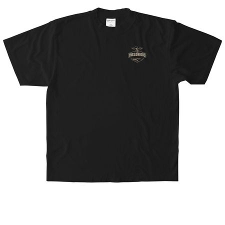 F you Dennis, a Black Heavyweight Garment Dye Tee