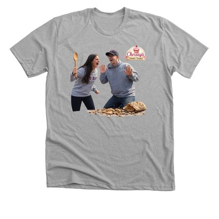 angry baker, a Athletic Heather Premium Unisex Tee