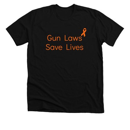 June 2025 Gun Violence Awareness Month, a Solid Black Blend Premium Unisex Tee