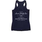 A.&nbsp;, a Navy Women's Racerback (back-view)