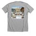 Anniversary shirt, a Athletic Heather Premium Unisex Tee (back-view)