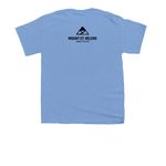 I'm Just a Kid |&nbsp;Artist-in-Residence Series, a Carolina Blue Youth Unisex Tee (back-view)