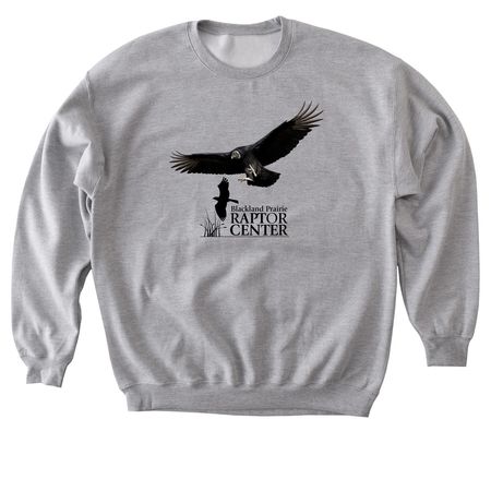 Petunia Flying, a Sport Grey Softstyle Crewneck Sweatshirt