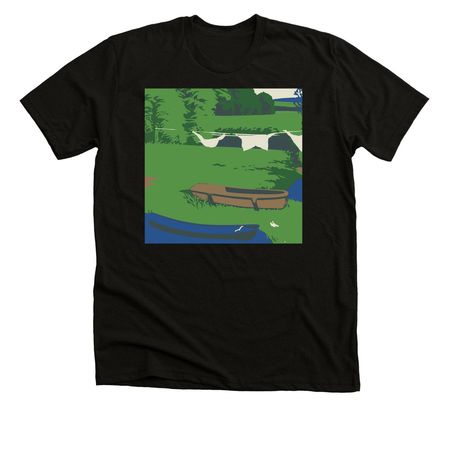 Only People of Culture, a Black Heather Premium Unisex Tee