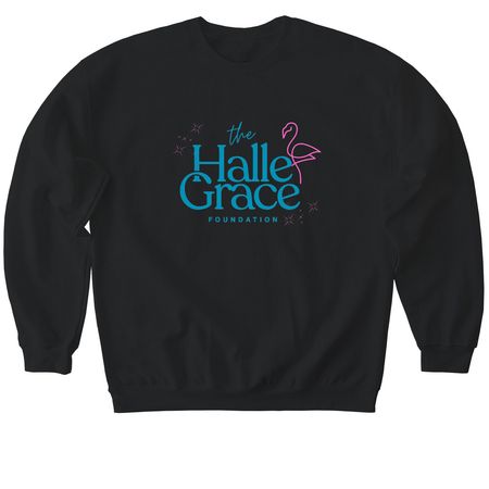 HGF Colored Logo T-Shirt, a Black Softstyle Crewneck Sweatshirt