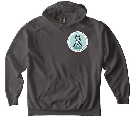Supporting Survivors - New 2026 Design!, a Pepper Comfort Colors Pullover Hoodie