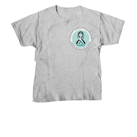 Supporting Survivors - New 2026 Design!, a Sport Grey Youth Unisex Tee