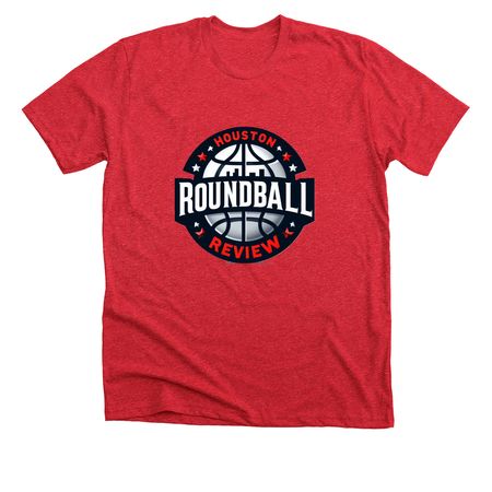 Bold HRR short sleeve shirts, a Heather Red Premium Unisex Tee