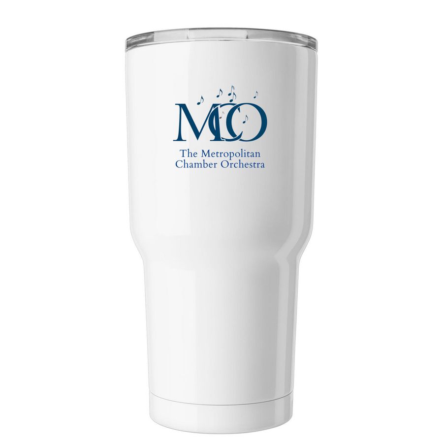 The Metropolitan Chamber Orchestra, a White Insulated Tumbler