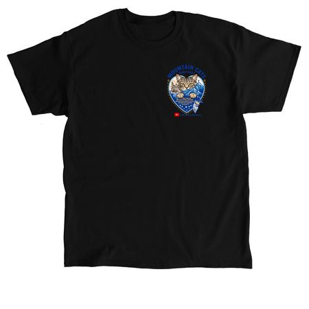 Halloween Back Print, a Black Classic Unisex Tee