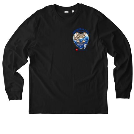 Halloween Back Print, a Black Stanley/Stella Unisex Creator 2.0 Long Sleeve Tee