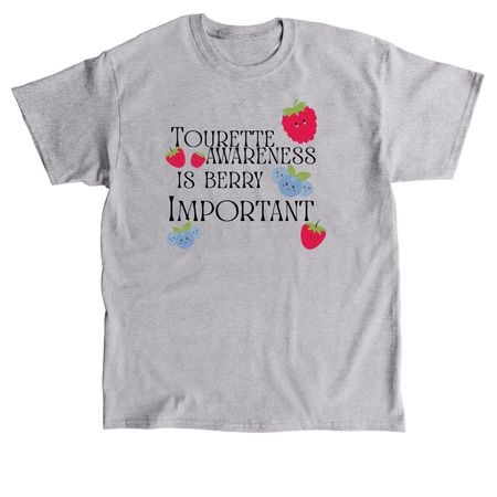 Berry Important Tee&nbsp;, a Sport Grey Classic Unisex Tee