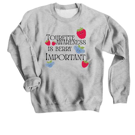 Berry Important Tee&nbsp;, a Sport Grey Crewneck Sweatshirt