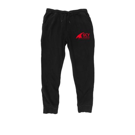 GCY Pants, a Black Midweight Fleece Joggers