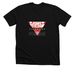 Red Triangle ? Dark Edition?, a Solid Black Blend Premium Unisex Tee