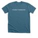 Grata Connects, a Heather Deep Teal Premium Unisex Tee