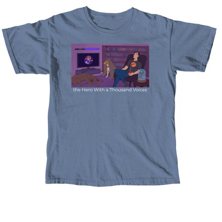 The Room Where It Happens, a Blue Jean Comfort Colors Unisex Tee