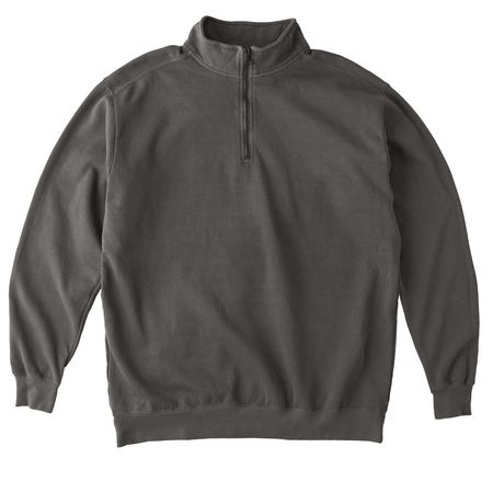 Santa Cruz Derby Groms - Zip Ups, a Pepper Comfort Colors Quarter Zip Pullover