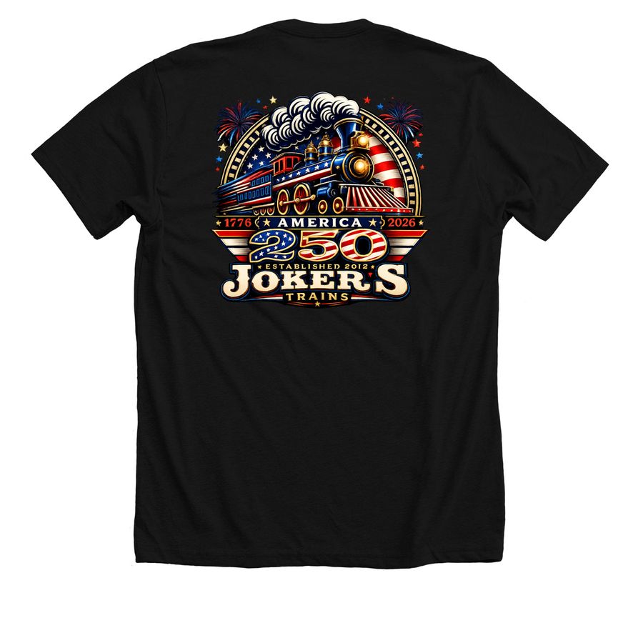 America 250, a Solid Black Blend Premium Unisex Tee