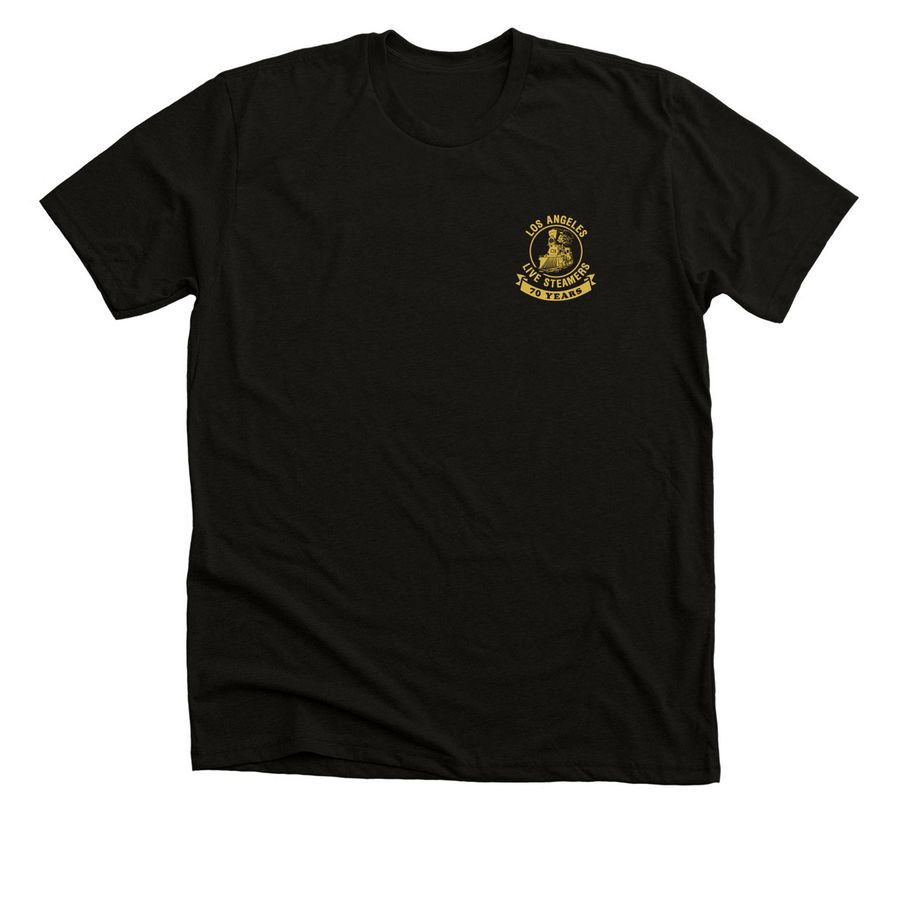 70th Anniversary Shirts / Sweatshirts, a Black Heather Premium Unisex Tee