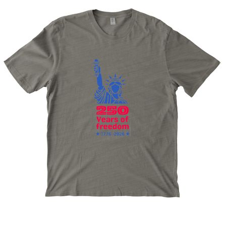 Timeless Freedom: 250 Years of Independence, a Driftwood Grey Allmade Organic Cotton Mineral Dye Tee