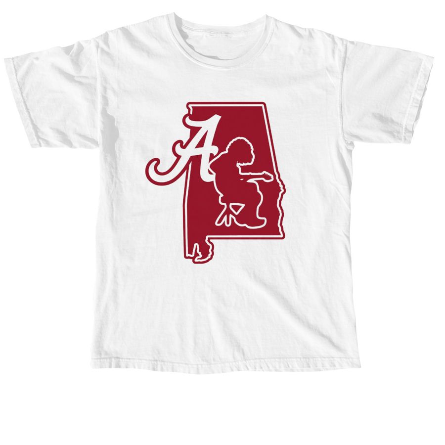 Tuscaloosa Mikey Tee&nbsp;, a White Comfort Colors Unisex Tee