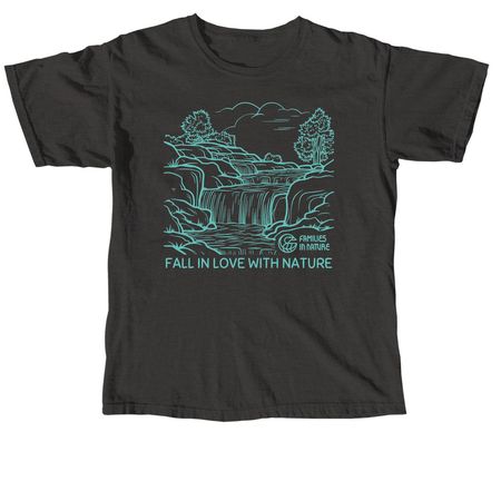 Fall in Love With Nature, a Pepper Comfort Colors Unisex Tee