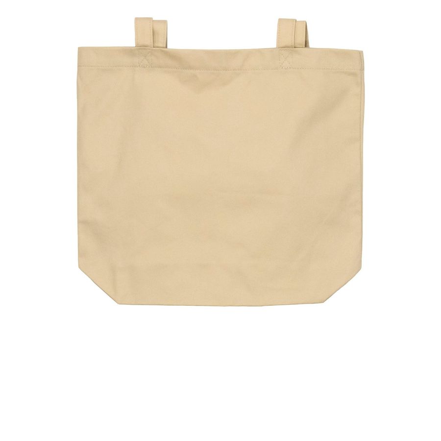 Lansdale Public Library Totes, a Oyster Organic Cotton Tote Bag (back-view)