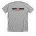 First T-shirt drop!, a Athletic Heather Premium Unisex Tee (back-view)