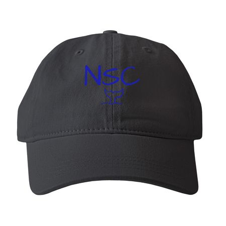 Heads & Whale Tails, a Black Printed Pigment Dye Baseball Cap