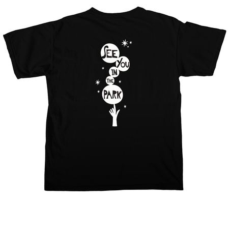 SummerStage Throwback Tee, a Black Comfort Colors Unisex Tee