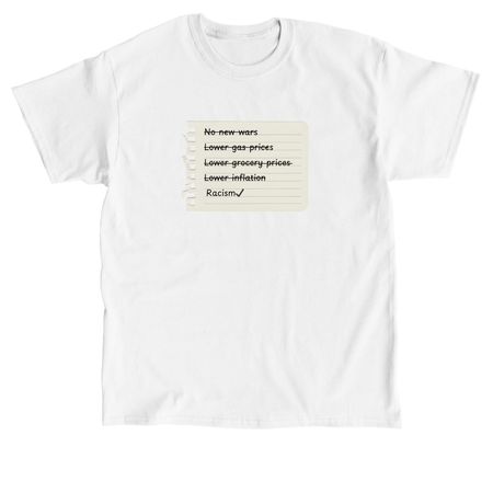 Racism??, a White Classic Unisex Tee
