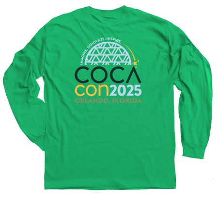 COCAcon 2025 Apparel, a Irish Green Classic Long Sleeve Tee