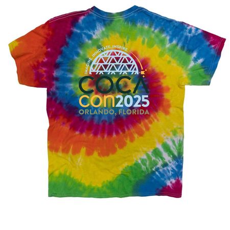 COCAcon 2025 Apparel, a Moondance Classic Tie Dye Tee