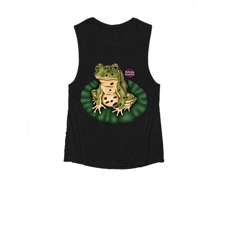 Frogbert&nbsp;, a Black Women's Muscle Tank