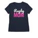 Women's Rugby Mom T-Shirt, a Night Sky Navy Allmade Eco Triblend Women?s Tee