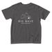 Big Wave Dog Rescue- Toddler Line&nbsp;, a Charcoal Toddler Tee