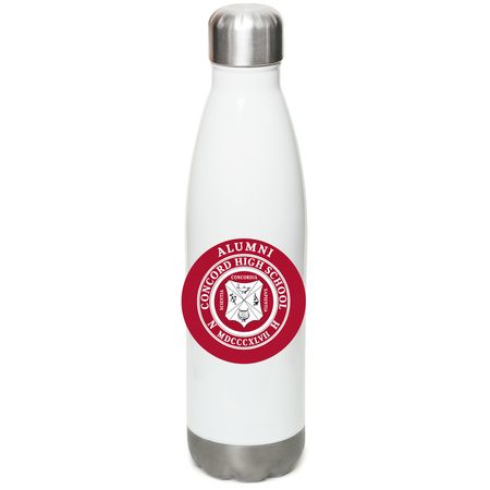 CHS Alumni Water Bottle&nbsp;, a White Stainless Steel Water Bottle