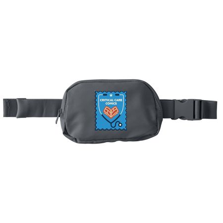 Critical Care Comics Hip Bag, a Storm Grey Matte Hip Pack