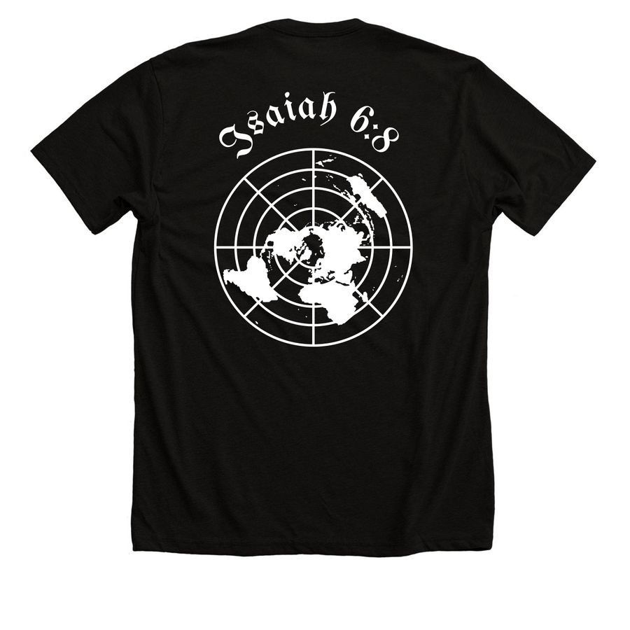 Mission Fund, a Solid Black Blend Premium Unisex Tee (back-view)