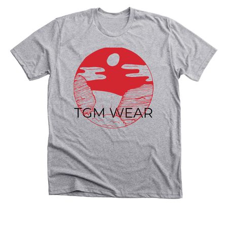TGM WEAR, a Athletic Heather Premium Unisex Tee
