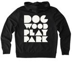 Zip Up Hoodies, a Deep Black Allmade Organic French Terry Zip Up Hoodie (back-view)