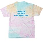 Joyful Tee, a Snow Cone Classic Tie Dye Tee (back-view)