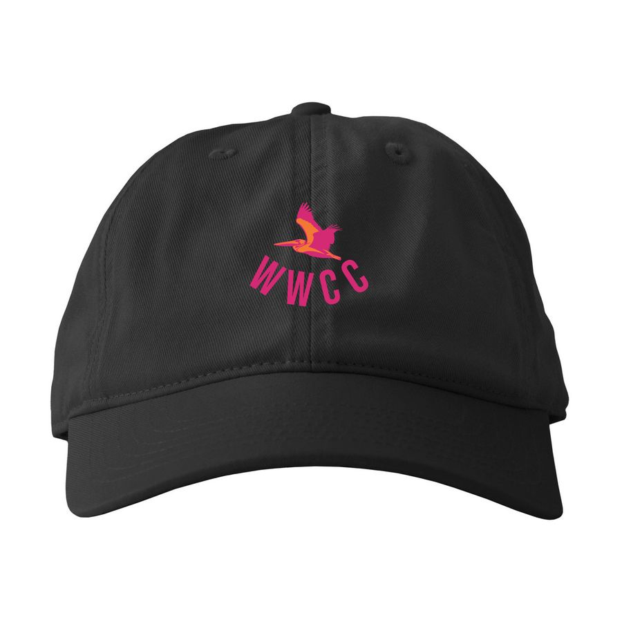Strawbango Groovy Cap, a Black Printed Eco Baseball Cap